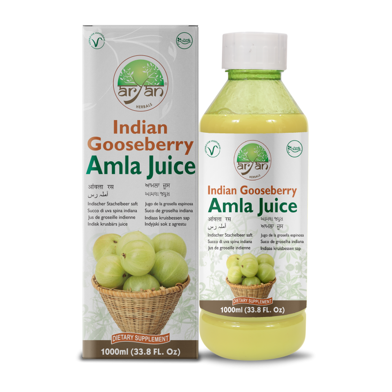 Aryan Amla Juice 1Ltr (Indian Gooseberry)