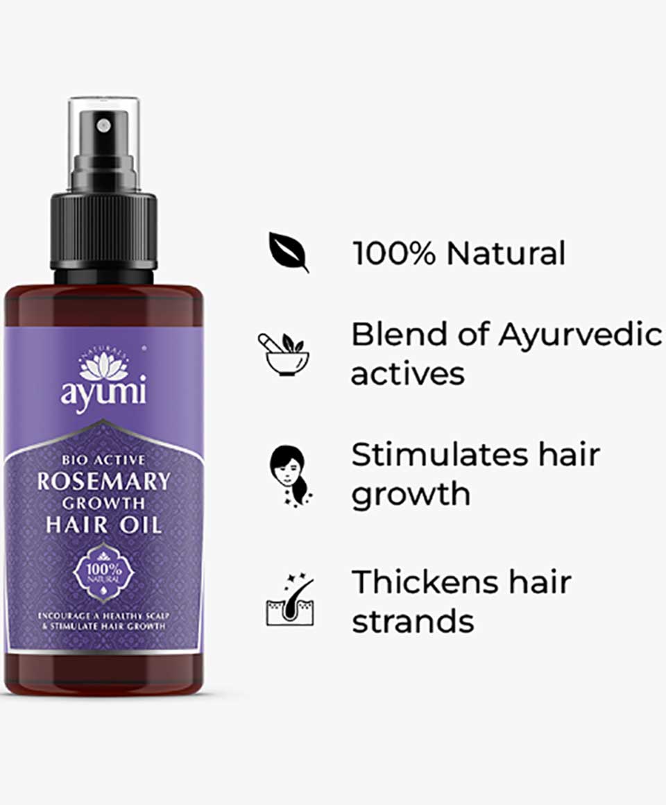 Ayumi Bio Active Rosemary Hair Oil 100ml