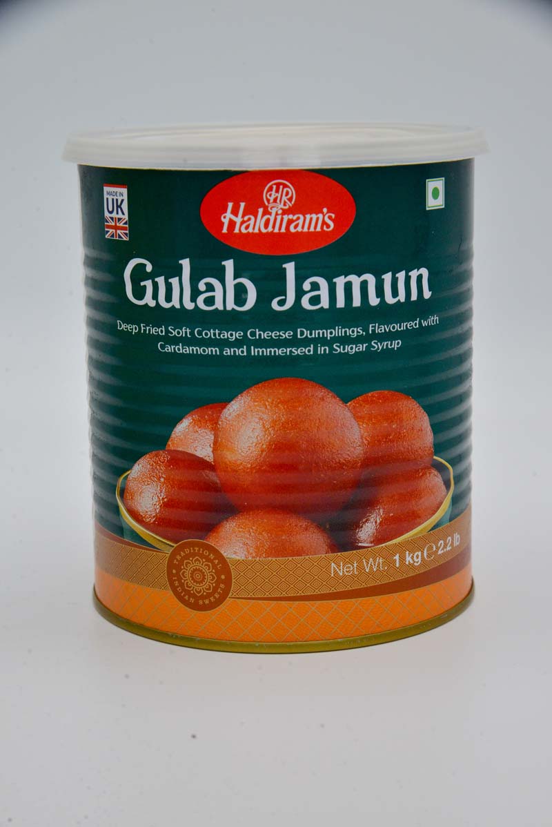 Haldiram's Gulab Jamum 1kg Tin – Sunrup-Foods